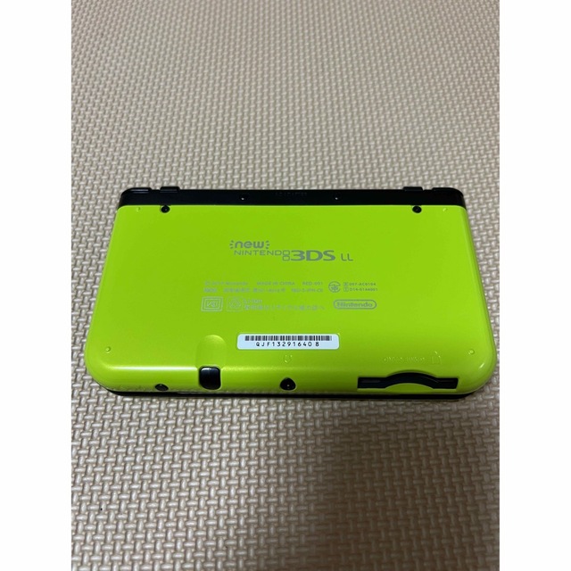 NEW ニンテンドー 3DS LL ライムブラック　美品