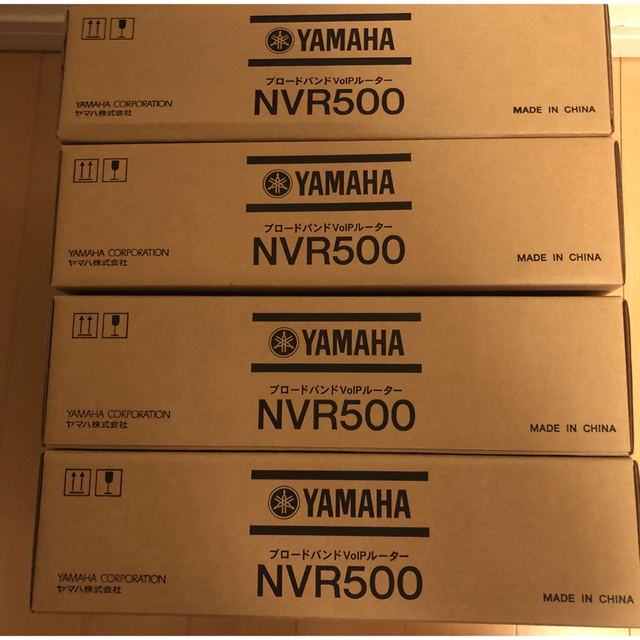 ヤマハ(ヤマハ)のYAMAHA NVR500 3台セット スマホ/家電/カメラのPC/タブレット(PC周辺機器)の商品写真