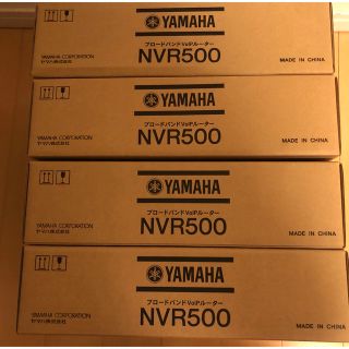 ヤマハ(ヤマハ)のYAMAHA NVR500 3台セット(PC周辺機器)