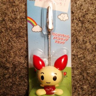 けんけつちゃんメモクリップスタンド(ノベルティグッズ)