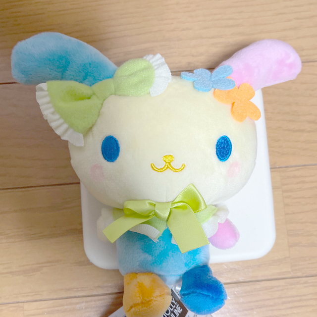 サンリオ(サンリオ)のウサハナ　ぬいぐるみ　モーリーファンタジー限定　サンリオ　Pyon エンタメ/ホビーのおもちゃ/ぬいぐるみ(ぬいぐるみ)の商品写真