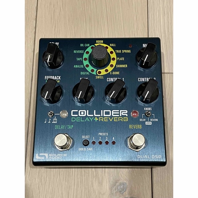 source audio collider sa263 ディレイ　リバーブ