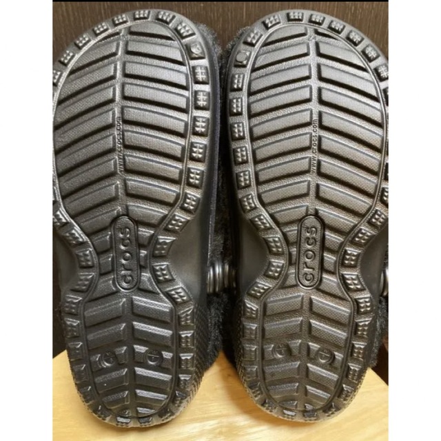 ⭐️新品⭐️ crocs Classic Fur Sure ブラック 23㎝23㎝素材