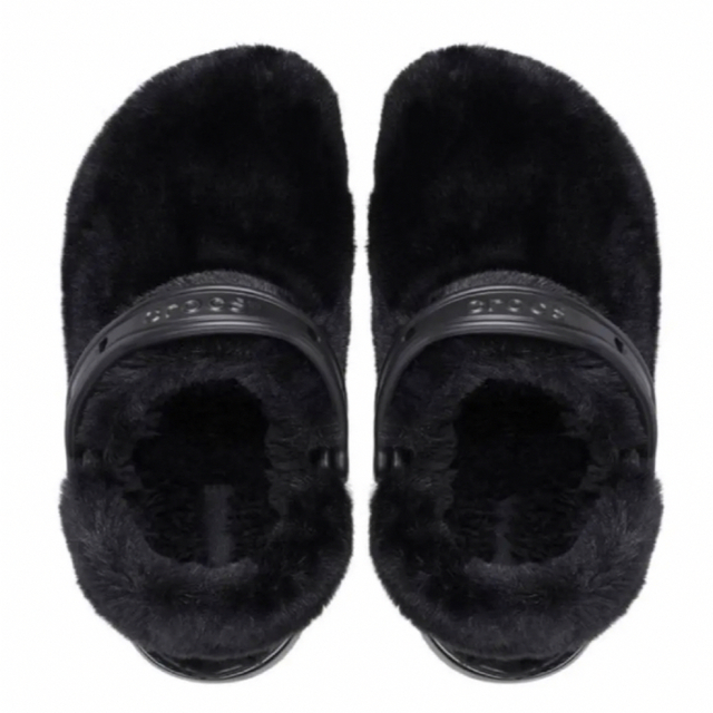 ⭐️新品⭐️ crocs Classic Fur Sure ブラック 23㎝23㎝素材