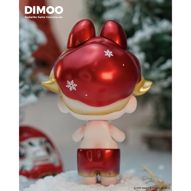 DIMOO 犬張子サンタコスチューム クリスマス限定商品-