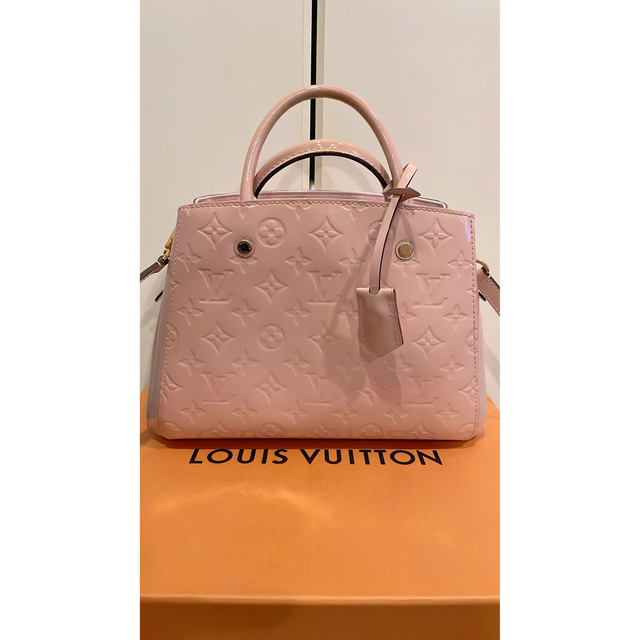 完売】 LOUIS VUITTON ルイヴィトン、モンテーニュ ローズバレリーヌ ハンドバッグ