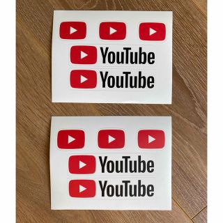 グーグル(Google)の【非売品】YouTube公式グッズ|ステッカー(その他)