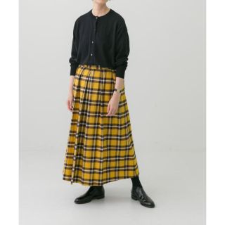 かぐれ - 《新品》かぐれ💕オーガニックチェックタックスカート