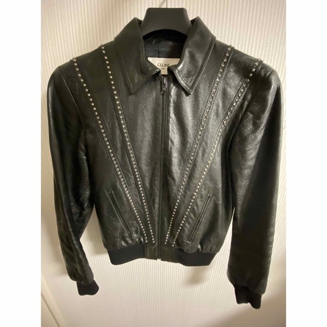 celine - CELINE 19ss スタッズレザージャケットの通販 by める's shop celine - CELINE 19ss スタッズレザージャケットの通販 by める's shop