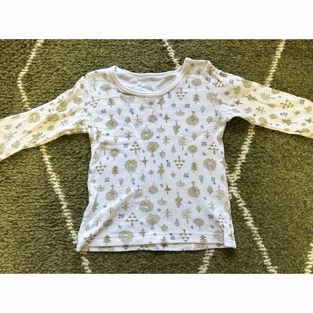 しまむら(シマムラ)の女の子　肌着2枚セット　95 キッズ/ベビー/マタニティのキッズ服女の子用(90cm~)(下着)の商品写真