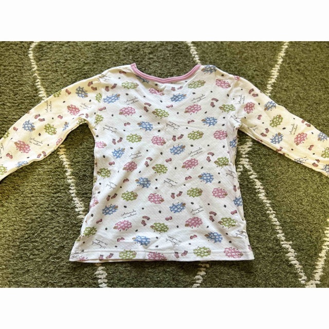 しまむら(シマムラ)の女の子　肌着2枚セット　95 キッズ/ベビー/マタニティのキッズ服女の子用(90cm~)(下着)の商品写真