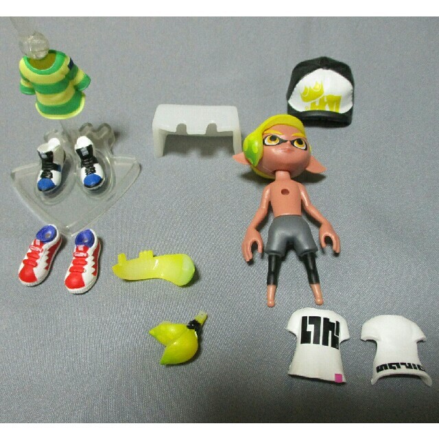 スプラトゥーン2　きせかえギアコレクション2 エンタメ/ホビーのフィギュア(ゲームキャラクター)の商品写真