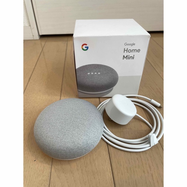 Google(グーグル)のGoogle Home Mini スマホ/家電/カメラのオーディオ機器(スピーカー)の商品写真