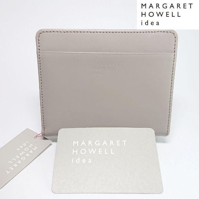 したため MARGARET HOWELL - 【新品タグ付き】マーガレットハウエルアイデア 二つ折り財布ロースバリー ライトグの カードケー
