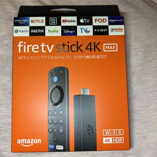 Amazon Fire TV Stick 4K Max 新品未開封 スマホ/家電/カメラのテレビ/映像機器(テレビ)の商品写真