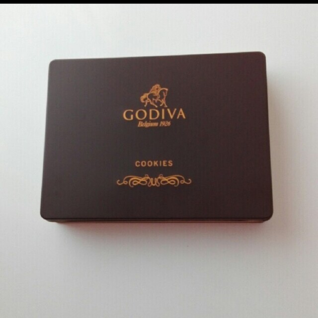 GODIVA(ゴディバ)のゴディバ　空き缶 インテリア/住まい/日用品のキッチン/食器(容器)の商品写真