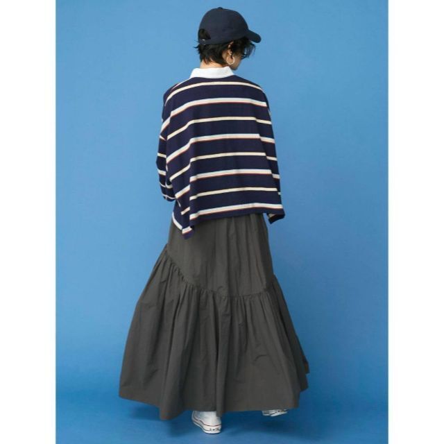 Ungrid(アングリッド)の今季No.1 大人気 完売品 新品 Ungrid ギャザーデザインスカート レディースのスカート(ロングスカート)の商品写真