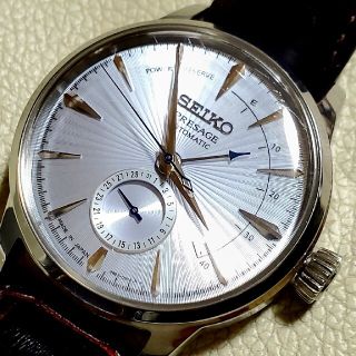 SEIKO - 良品 SEIKO セイコー プレザージュ パワーリザーブ デイト