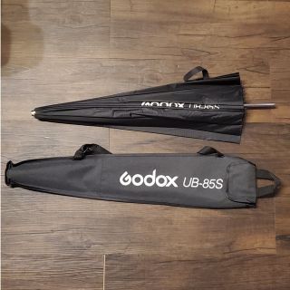 Godox UB-85S 85cm アンブレラ ディフューザーカバークロス付き(ストロボ/照明)