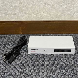 バッファロー(Buffalo)のBUFFALO スイッチングハブ LSW5-GT-8NS/WH(PC周辺機器)