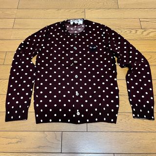 コムデギャルソン(COMME des GARCONS)の美品★新品未使用　コムデギャルソン　プレイ　カーディガン(カーディガン)