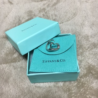 ティファニー(Tiffany & Co.)のティファニー Tiffany&Co リング 指輪 オープンハート シルバー(リング(指輪))