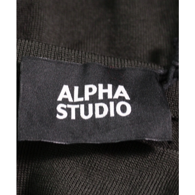 ALPHA STUDIO アルファスタジオ ニット・セーター 42(L位) 緑