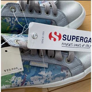 定価￥24200 SUPERGA スペルガ　総柄　スニーカー　43