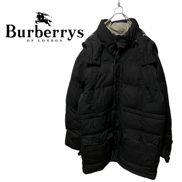 【BURBERRY】ノバチェック柄フード付 中綿入りブルゾン A−097 | フリマアプリ ラクマ