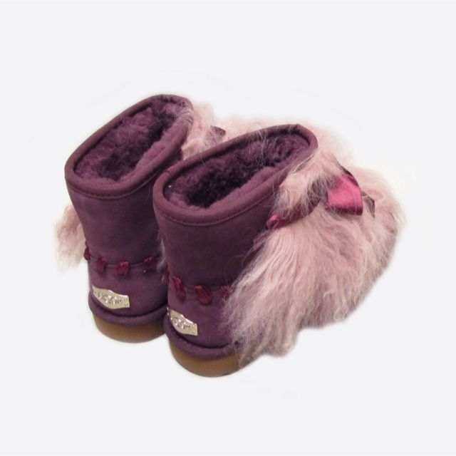 ★新品★UGG★クラシックミニモンゴリアン (Port/W7/24cm) 2