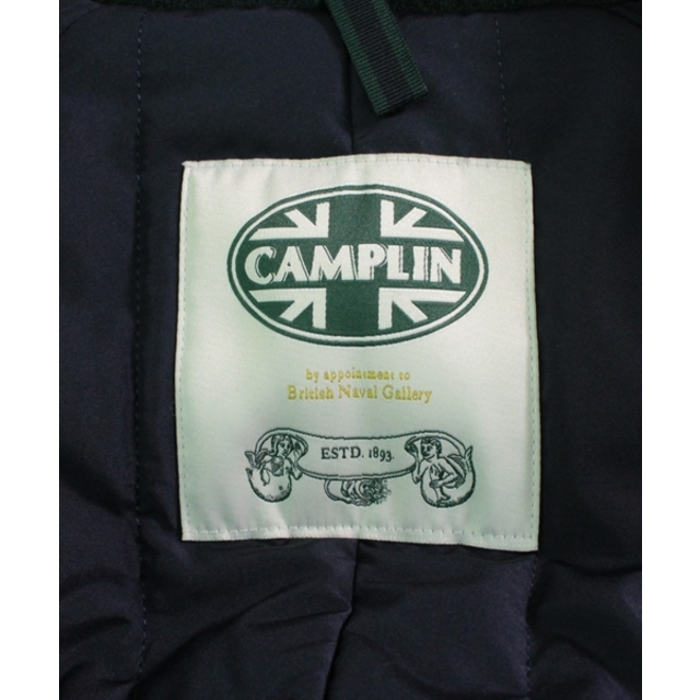 CAMPLIN カンプリン ステンカラーコート 52(XL位) 緑