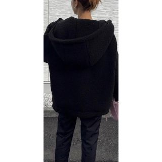 明日までお値下げ❗️meriミーリー ボアフーディの通販 by richi |ラクマ