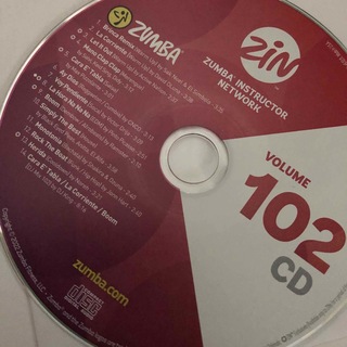 ズンバ(Zumba)のズンバ CD zin102ウォーミングアップ付き(クラブ/ダンス)