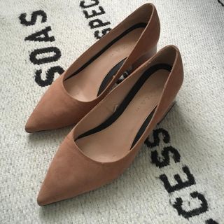 ザラ(ZARA)のZARA チャンキーヒール パンプス(ハイヒール/パンプス)