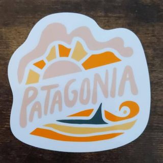 パタゴニア(patagonia)の(縦8.3cm横8.5cm)patagonia パタゴニア　公式　ステッカー(その他)