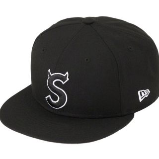 シュプリーム(Supreme)のSupreme 22FW S Logo New Era Cap 7 1/2 黒(キャップ)