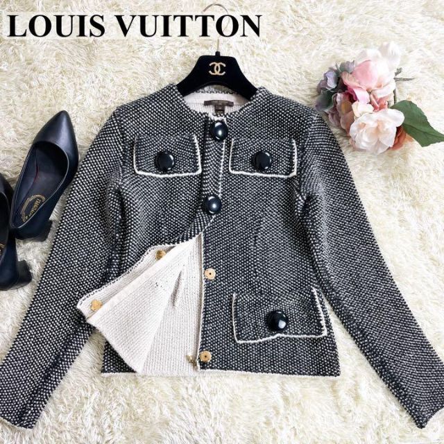 破格値下げ】 LOUIS 【極美品】ルイヴィトン ノーカラージャケット