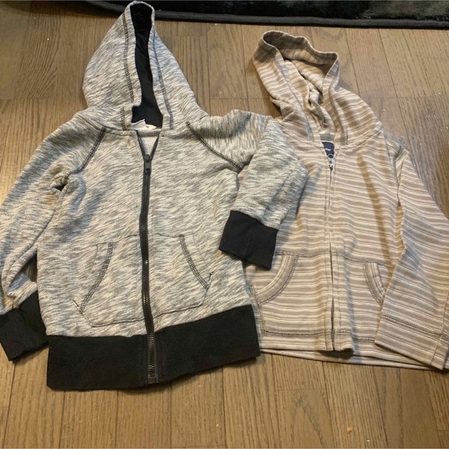 H&M(エイチアンドエム)のシンプルパーカー　H&M、baby GAP キッズ/ベビー/マタニティのキッズ服男の子用(90cm~)(カーディガン)の商品写真