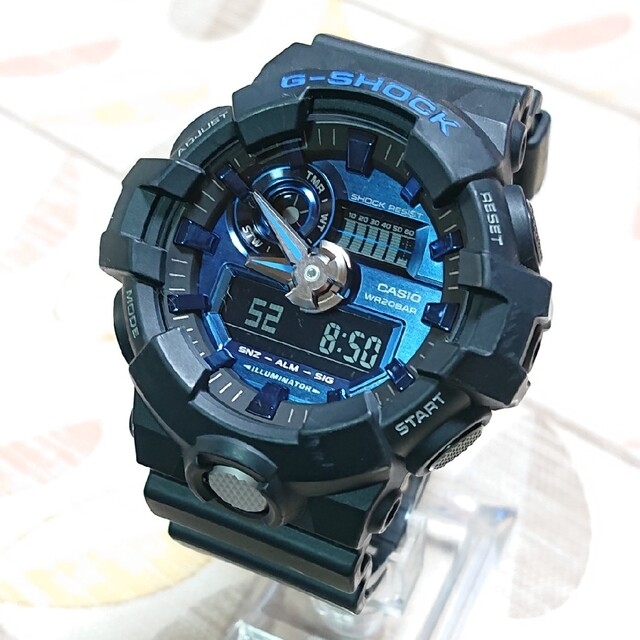 G-SHOCK - 良品【CASIO/G-SHOCK】デジアナ メンズ腕時計 GA-710の通販 ...