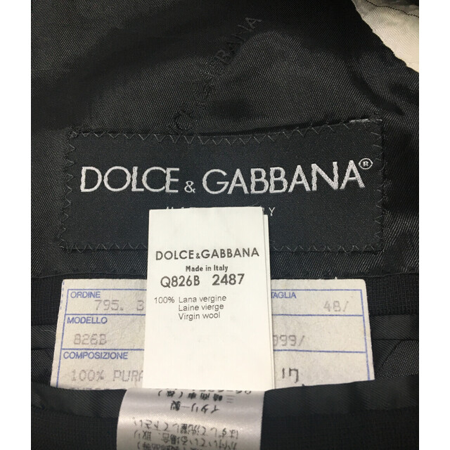 DOLCE&GABBANA(ドルチェアンドガッバーナ)のドルチェアンドガッバーナ テーラードジャケット メンズ メンズのジャケット/アウター(テーラードジャケット)の商品写真