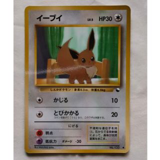 ポケモン - ポケモンカード 旧裏 イーブイ LV.5 拡張シート第1弾(青版