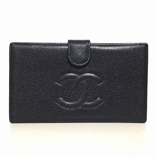 CHANEL(シャネル) 長財布 - 黒 ココマーク - lac.edu.co