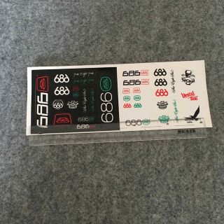 686 ステッカー(アクセサリー)