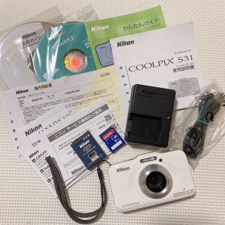 ニコン(Nikon)の【かばさん 様専用】nikon coolpix s31 防水カメラ(コンパクトデジタルカメラ)