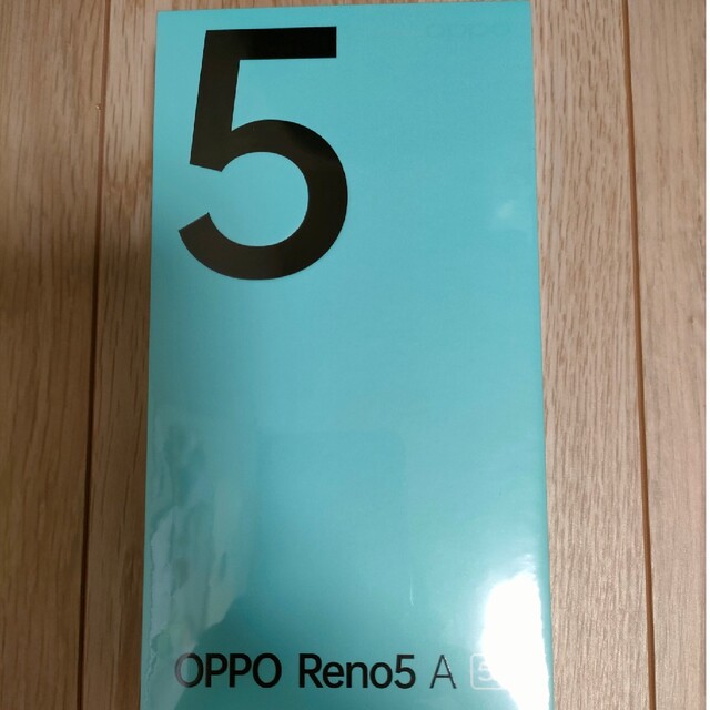 割引で購入 新品未開封品OPPO Reno5A（アイスブルー） | www