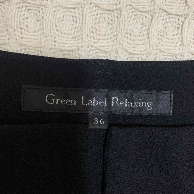 UNITED ARROWS green label relaxing(ユナイテッドアローズグリーンレーベルリラクシング)のgreen label relaxing 黒のショートパンツ レディースのパンツ(ショートパンツ)の商品写真