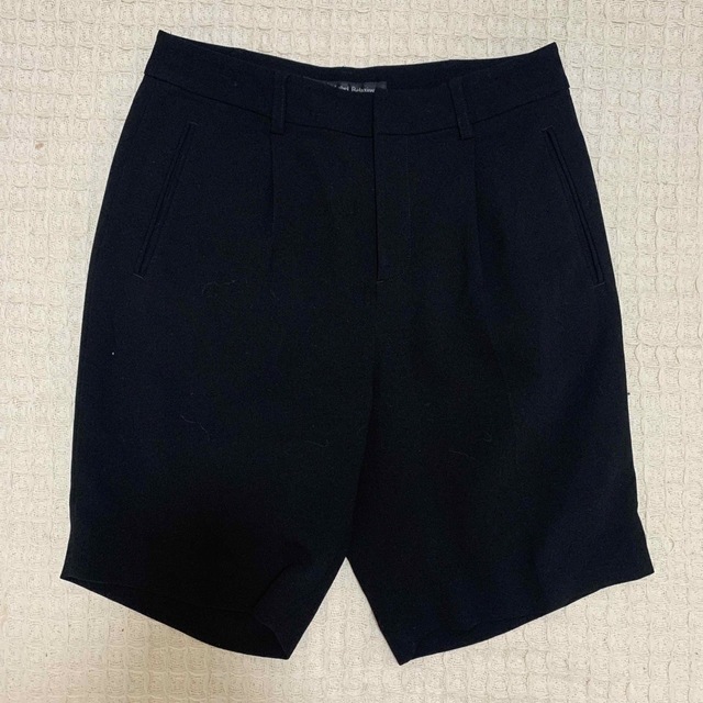 UNITED ARROWS green label relaxing(ユナイテッドアローズグリーンレーベルリラクシング)のgreen label relaxing 黒のショートパンツ レディースのパンツ(ショートパンツ)の商品写真