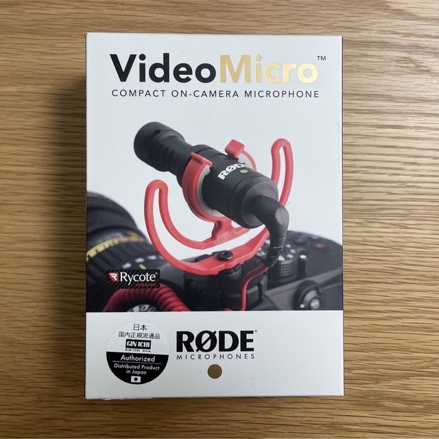 【美品】RODE ロード VideoMicro 超小型コンデンサーマイク