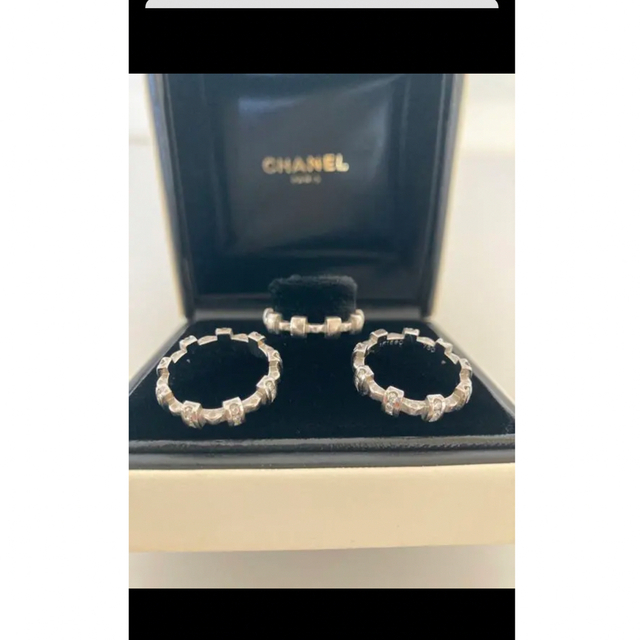 CHANEL(シャネル)のCHANEL 指輪 ダイヤなし 直営店購入 レディースのアクセサリー(リング(指輪))の商品写真