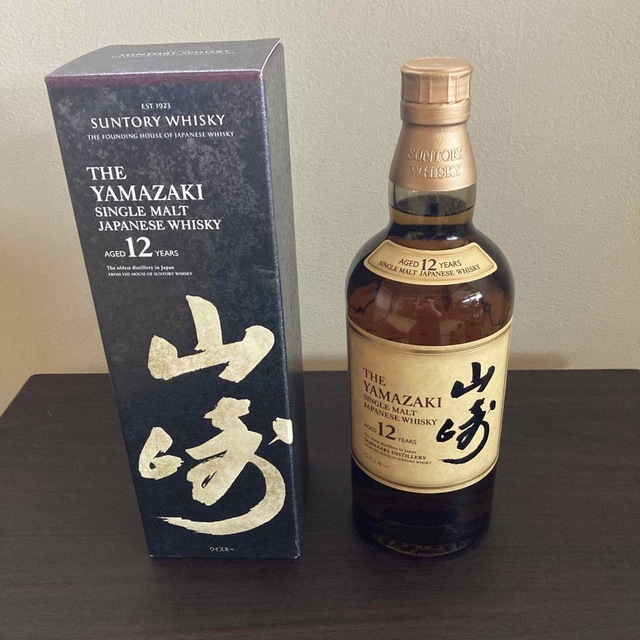 山崎　12年 食品/飲料/酒の酒(ウイスキー)の商品写真